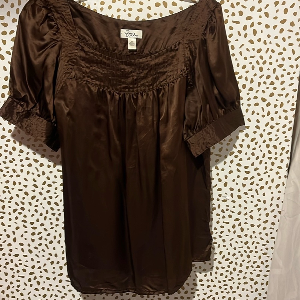 Lilly Pulitzer silk top